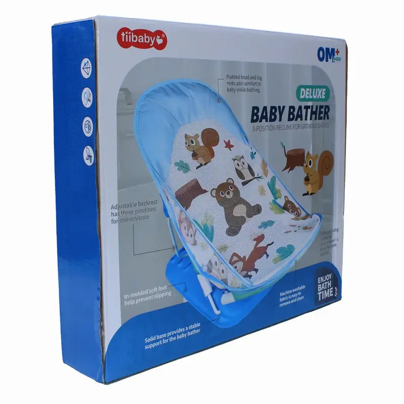Baby Bath Chair  Light Blue