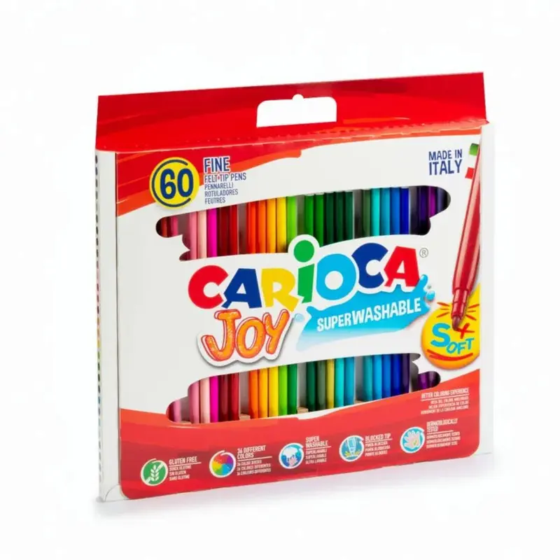 Carioca Joy Super Washable Colors  60 Colors