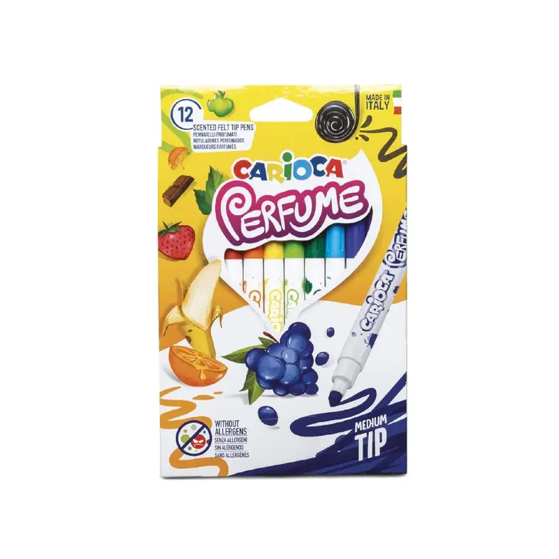 Carioca Perfume Scented Felt Tip  12 Colors