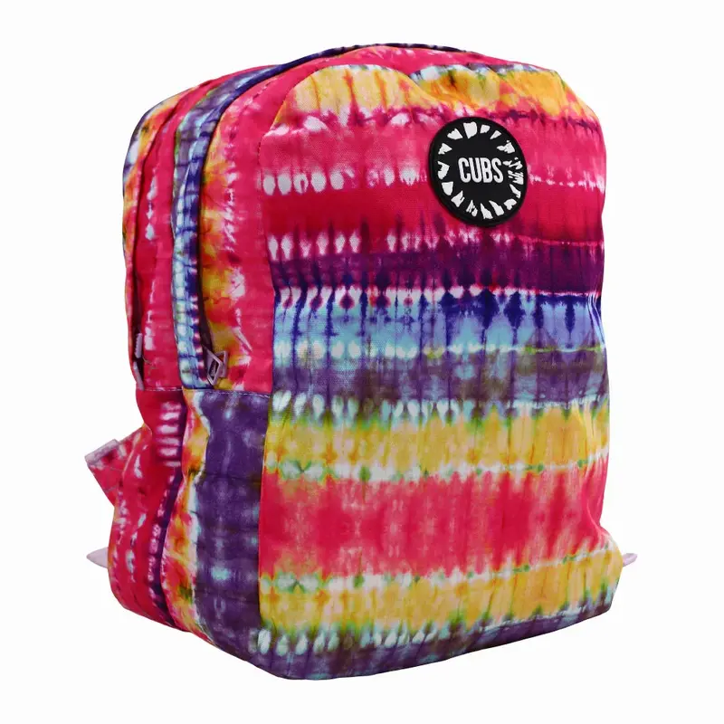 Cubs Fashion Girl Watercolors Backpack  18 Inches