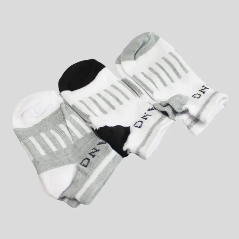 Greyish Socks Pack  Multicolor (3 Pairs)