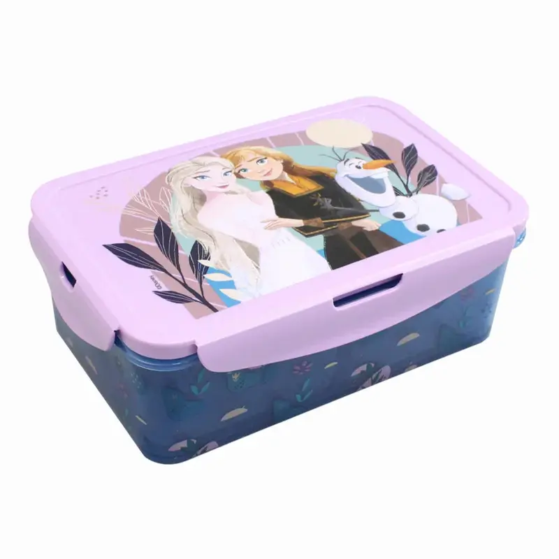 Stor Frozen Rectangular Food Container with Removable Compartments 1190ml