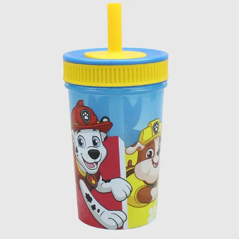 Stor Paw Patrol Leakproof Silicone Straw Tumbler 465 ML