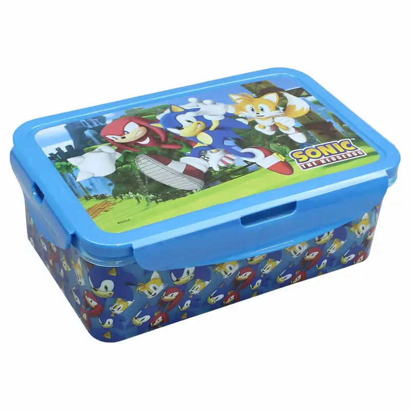 Stor Sonic Rectangular Food Container with Removable Compartments 1190ml