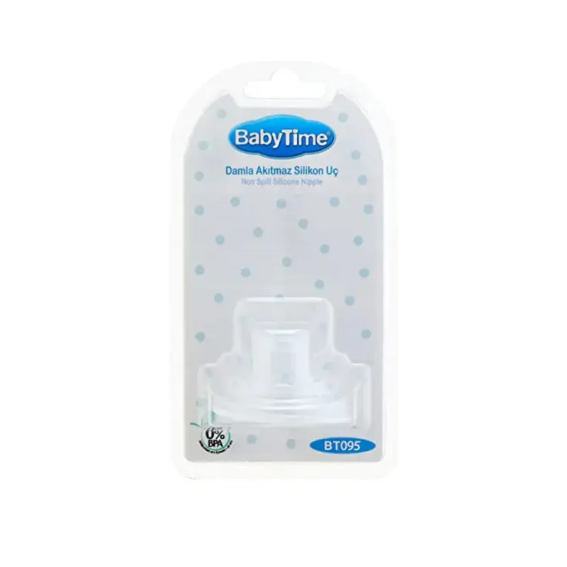 Baby Time Non-Spill Silicone Nipple