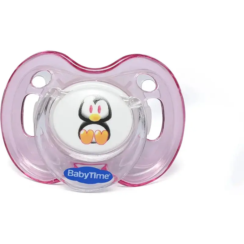 Baby Time Silicone Soother with Cap