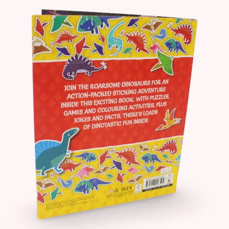 Dinosaur Danger 2001 Sticker Fun Book