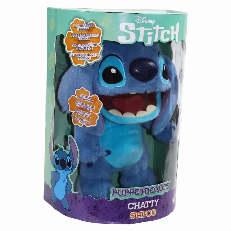 Disney Stitch Realfx Chatty Puppetronic