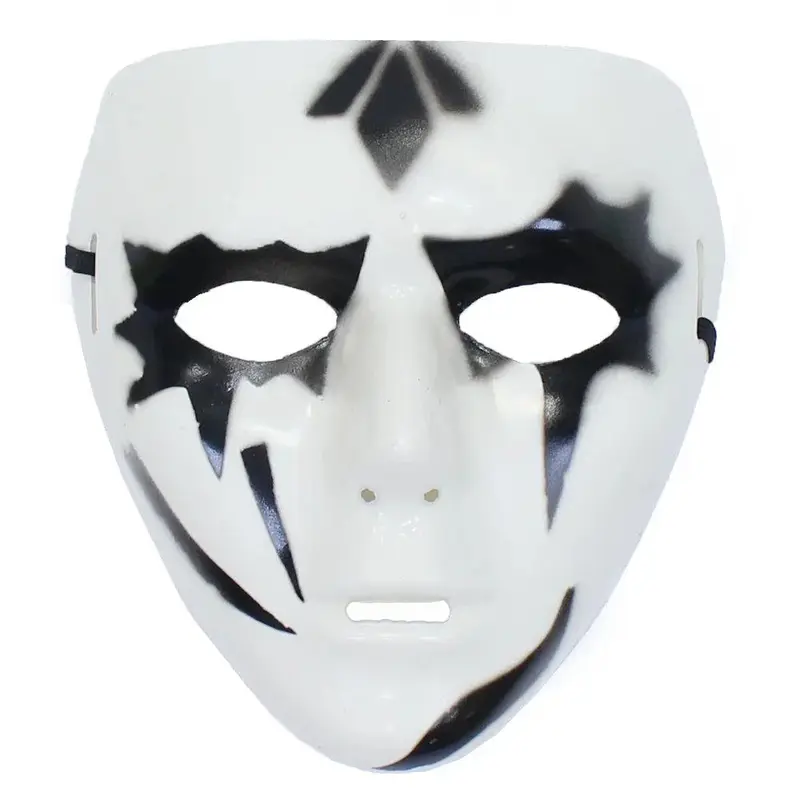 Halloween White * Black Mask