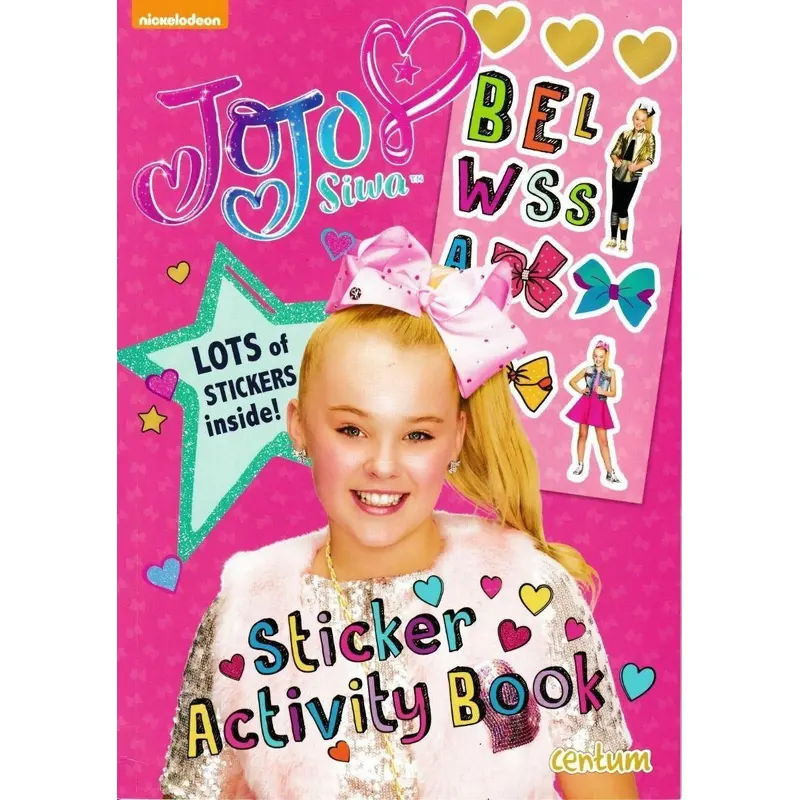 JoJo & Siwa Activity Book