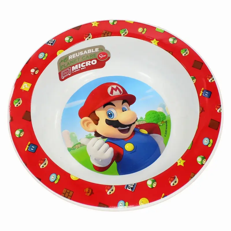 Stor Super Mario Microwave Deep Plate