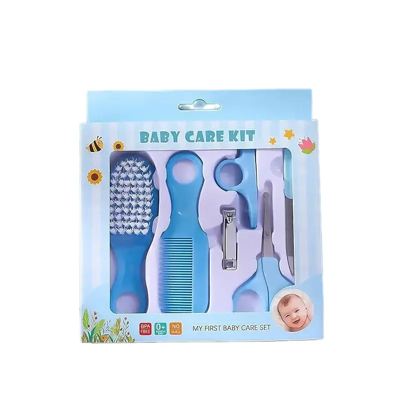 Baby Daily Nail & Hair Care Set  6 Pieces