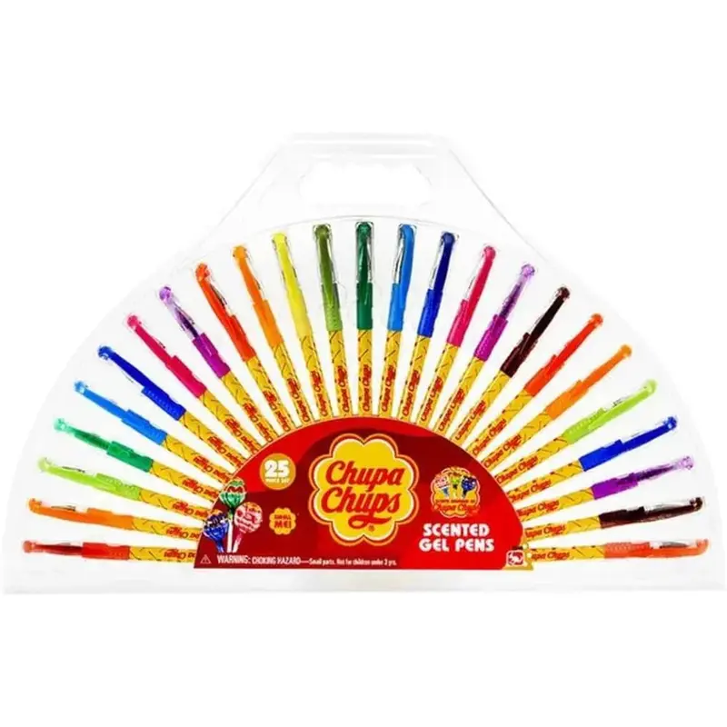 Chupa Chups Scented Gel Pens - 25 Colors