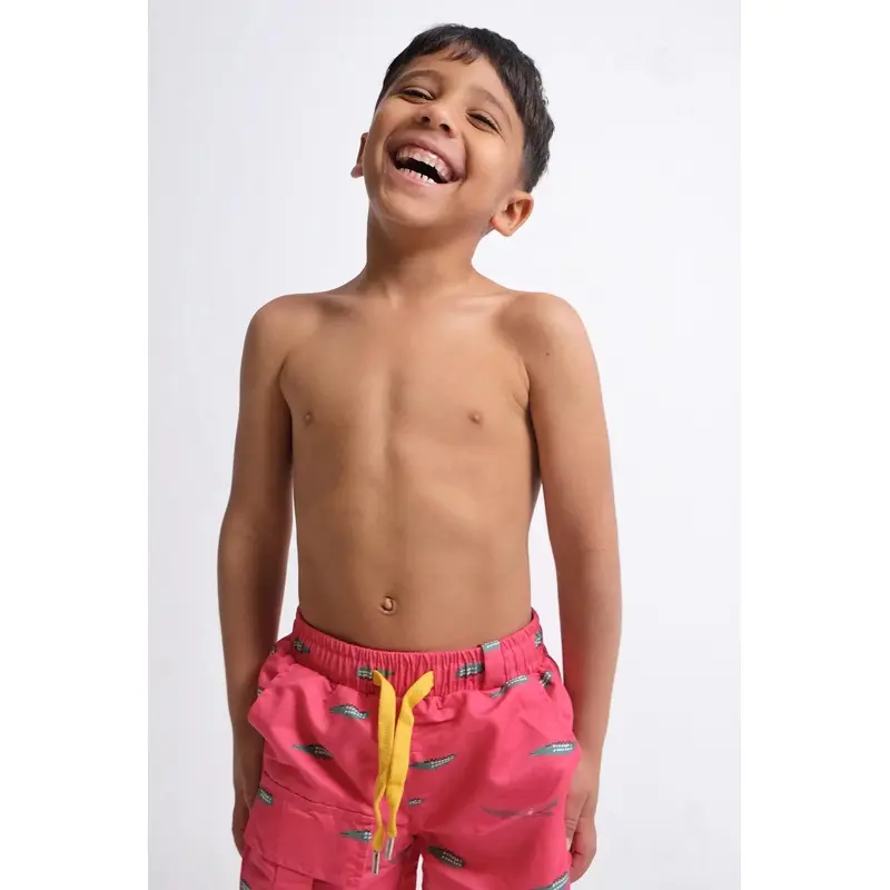 Crocodiles Coral Swim Suit