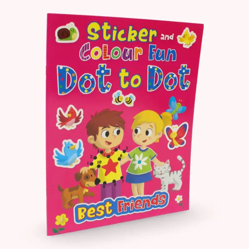 DOT to Dot - Best Friends Sticker & Color Fun