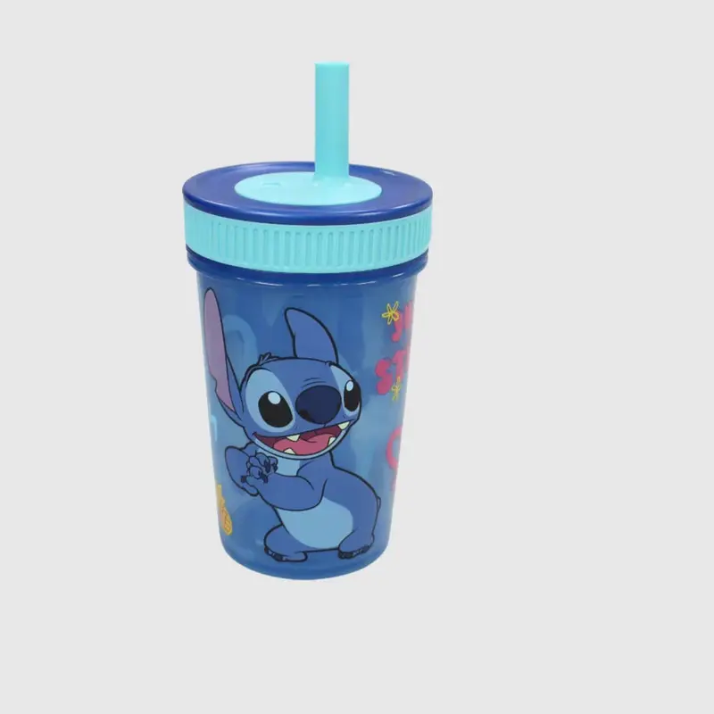 Leak Proof Silicone Straw Tumbler 465 ml Frozen