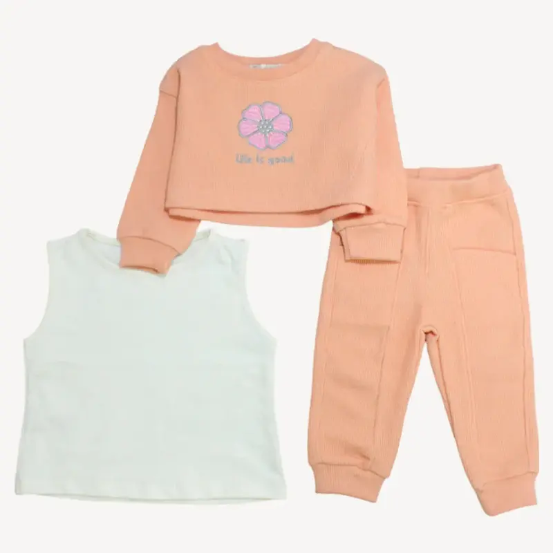 "Life Is Good" 2-Piece Outfit Set