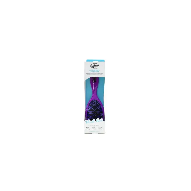 Wet Brush Thick Hair  Purple