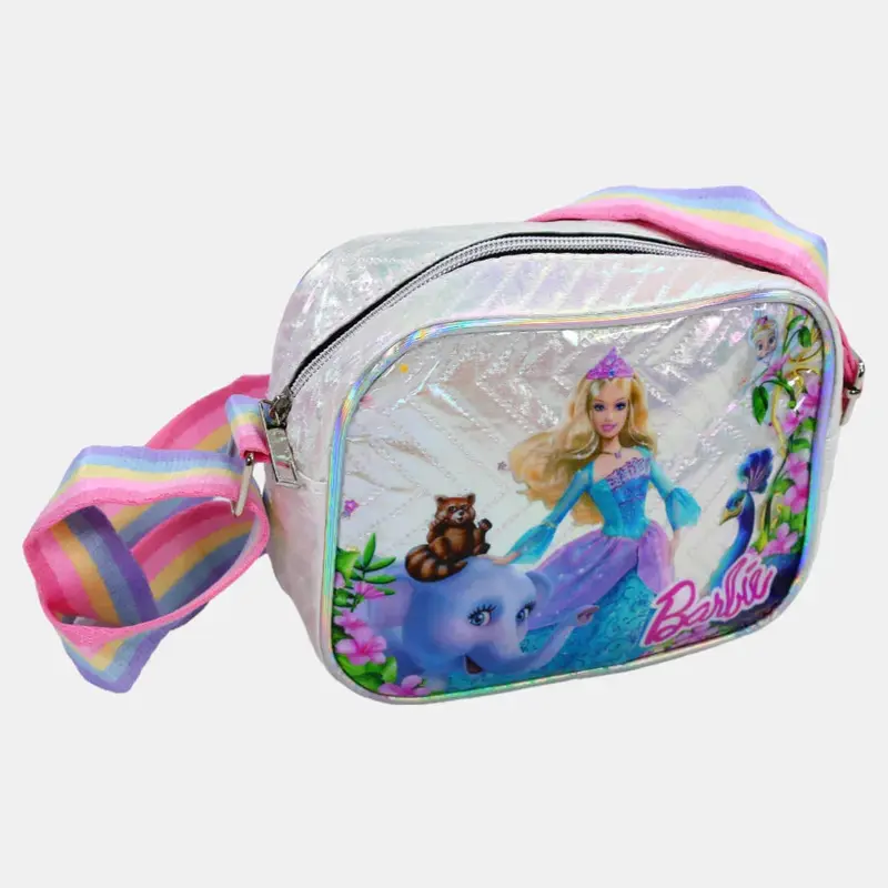 Barbie Small Shoulder Bag  Silver
