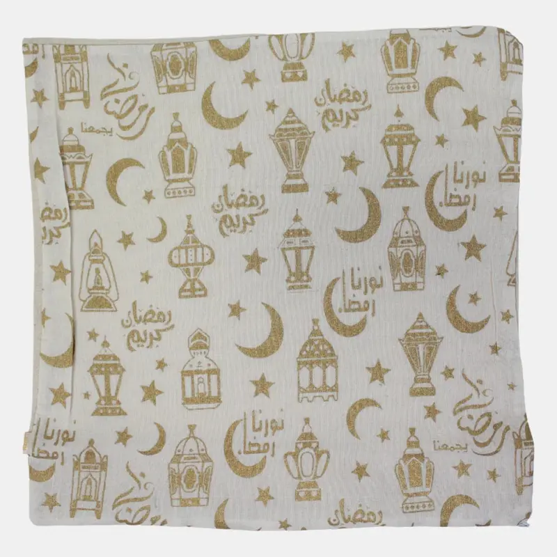 Dak Printed Cushion Cover  Ramadan Lanterns Design