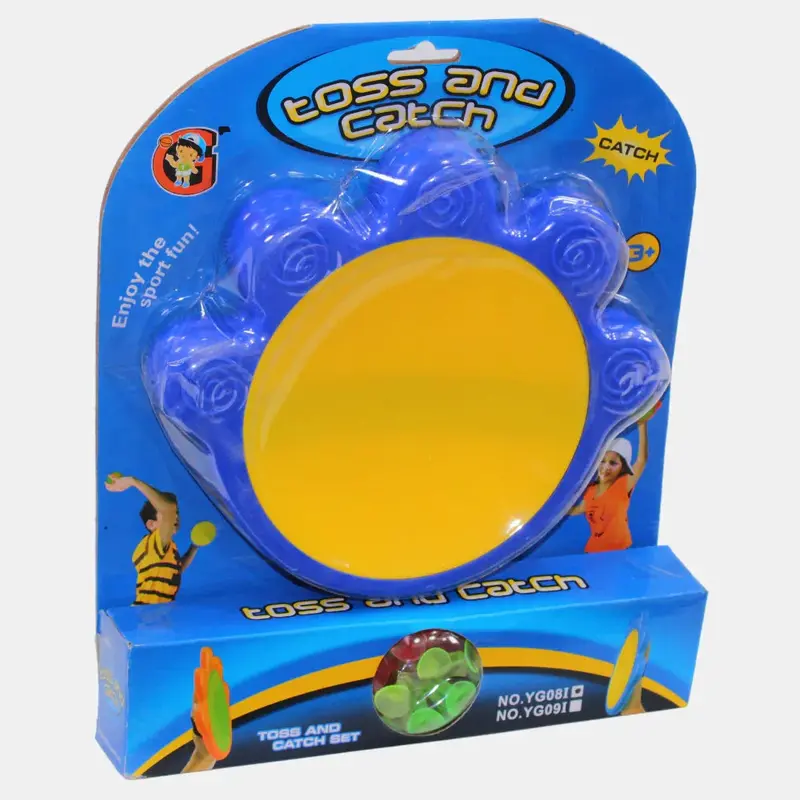 Toss and Catch Ball  Blue/Yellow