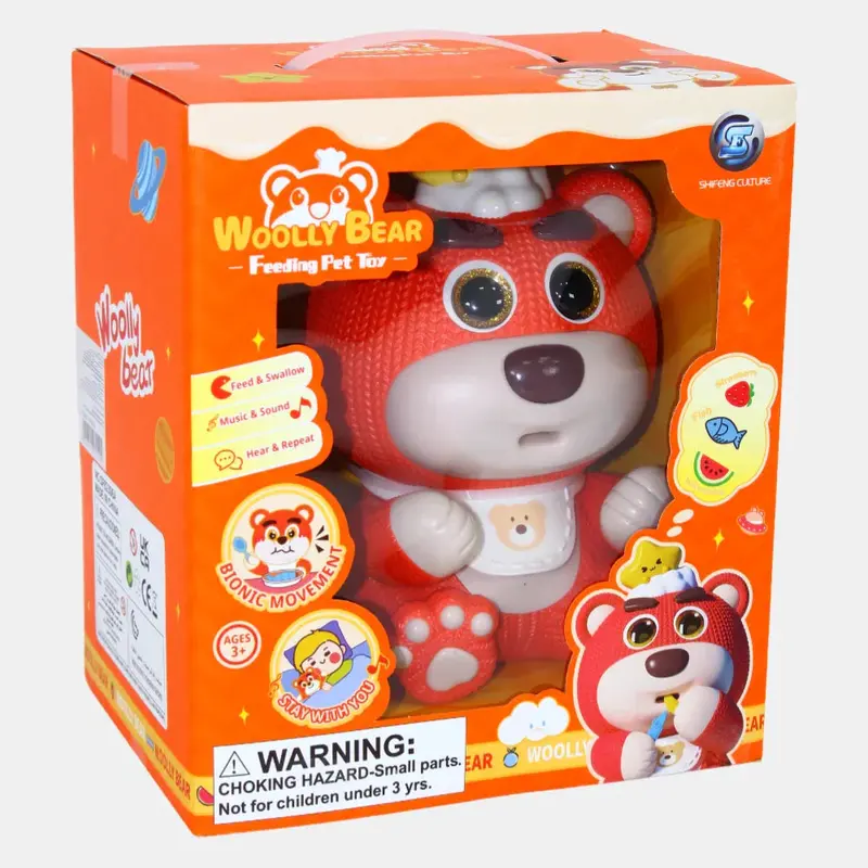 Woolly Bear Musical Toy Smart Early Education Kid Toy