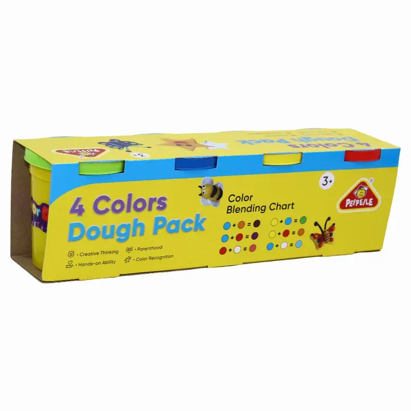 4 Colors Dough Pack