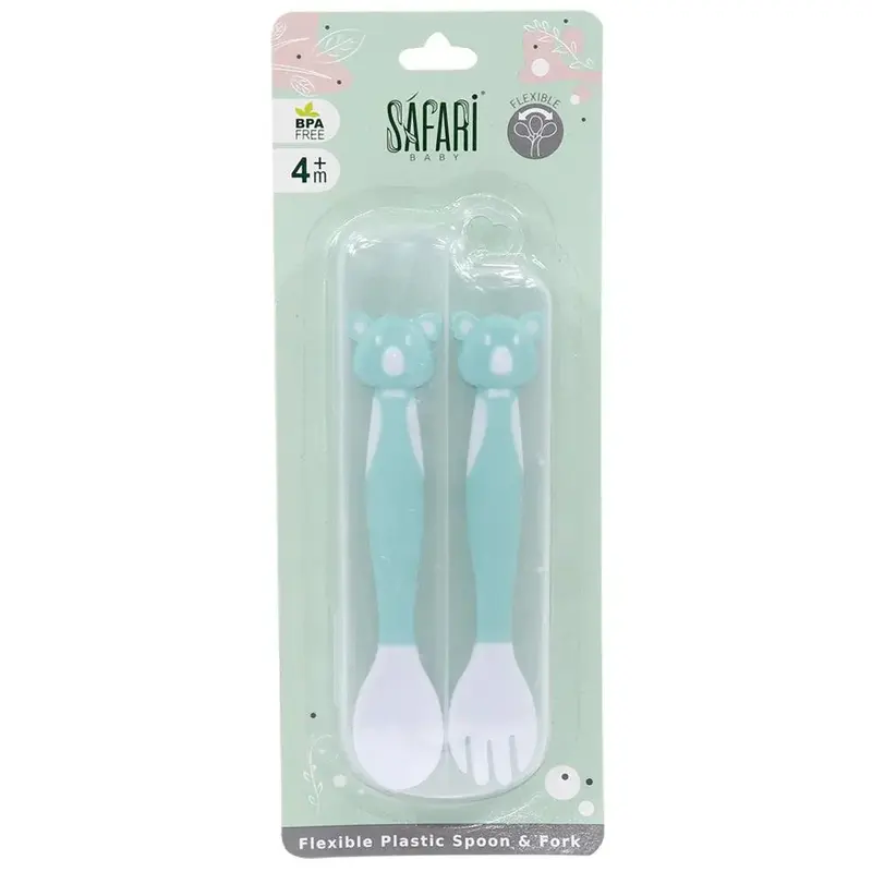 Baby Flexible Spoon & Fork Set