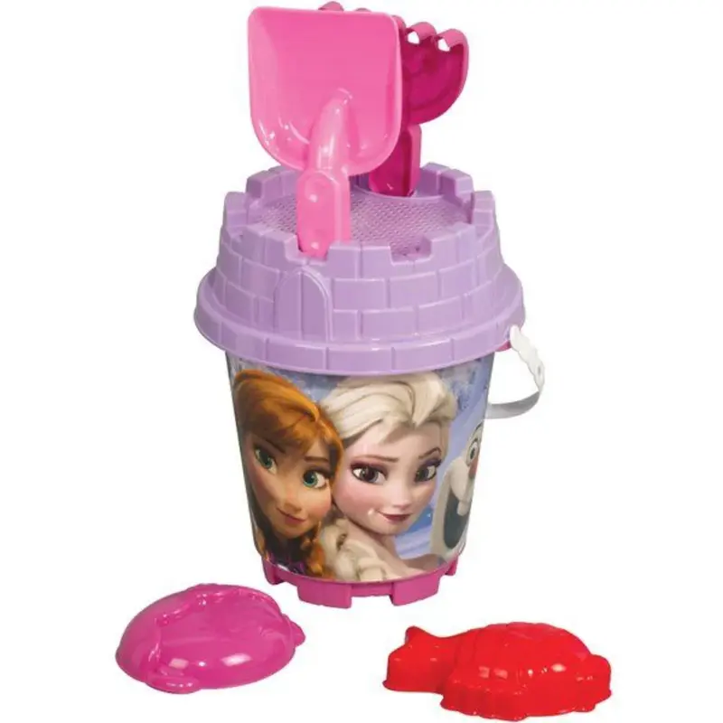 Dede Frozen Medium Round Castle Bucket Beach Toys Set