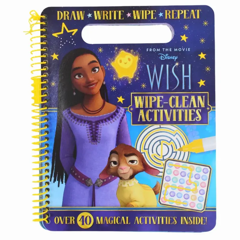 Disney Wish: Wipe Clean Activities Book