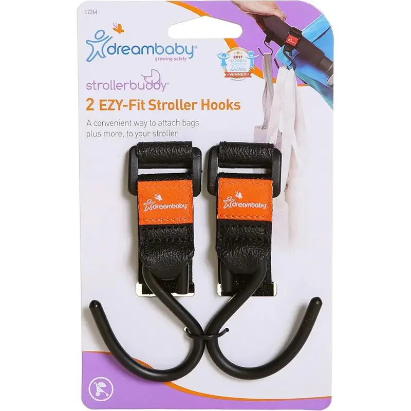 Dreambaby StrollerBuddy 2 Ezy-Fit Hooks