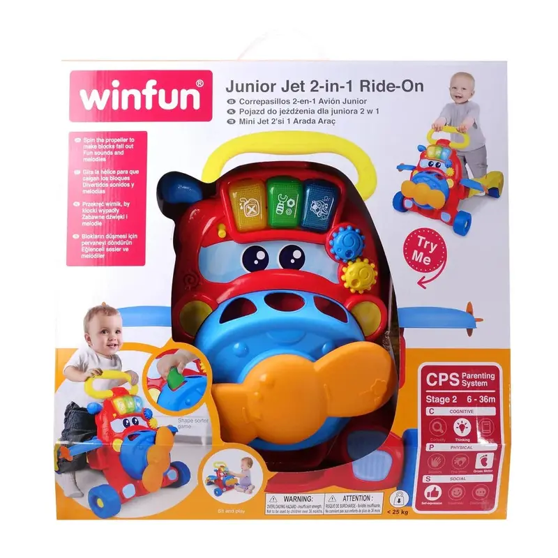 Winfun Junior Jet 2in1 Ride-on