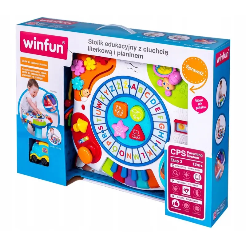 WinFun Letter & Piano Table