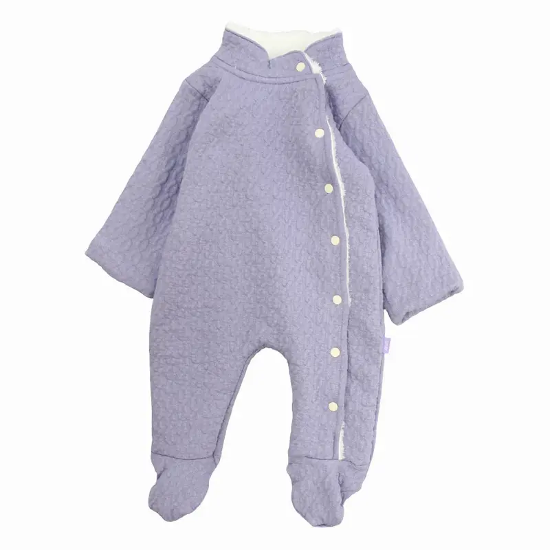 Baby Girls Baby Footie - Purple