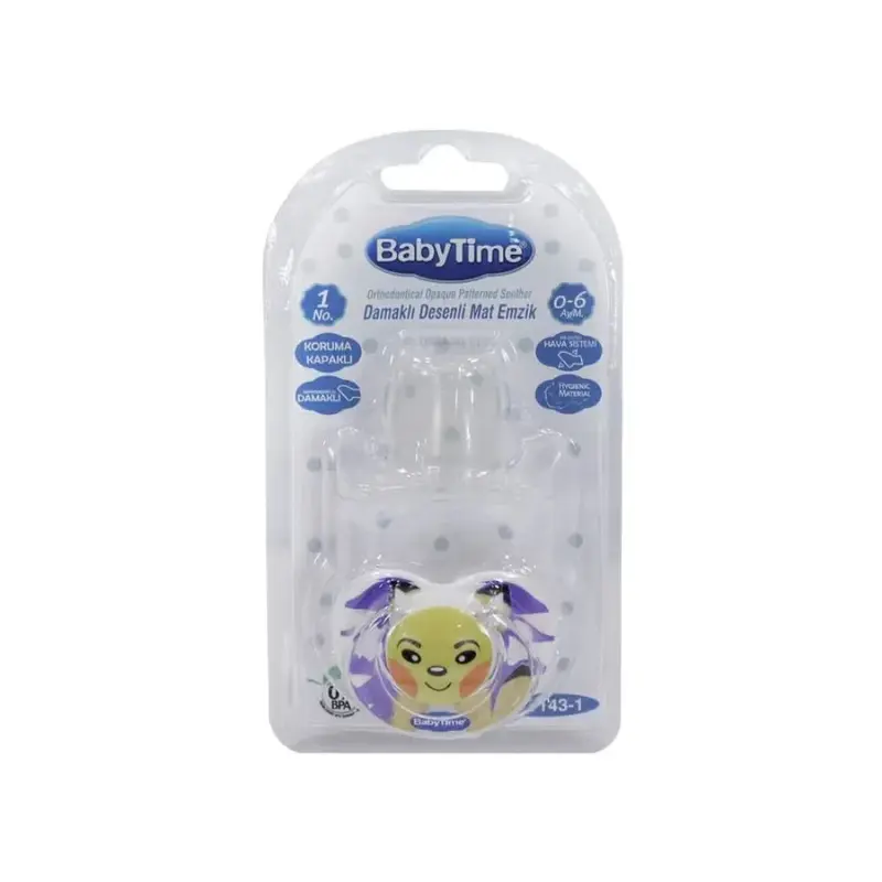 Baby Time Baby Silicone Orthodontic Soother