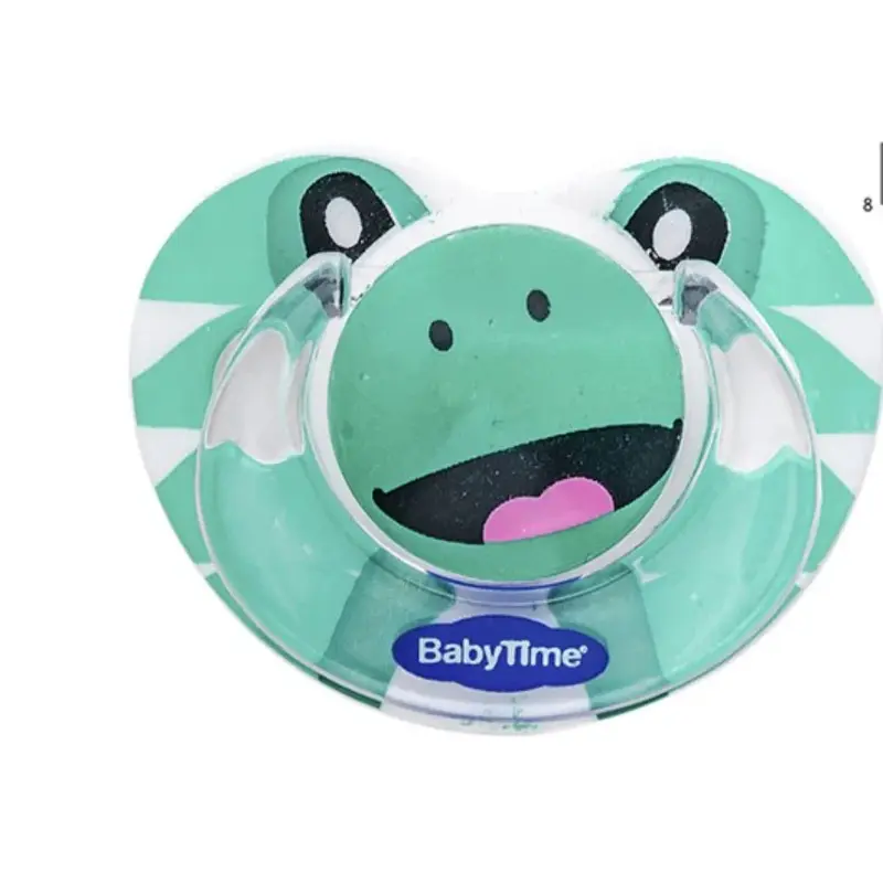 Baby Time Baby Silicone Orthodontic Soother With Cap