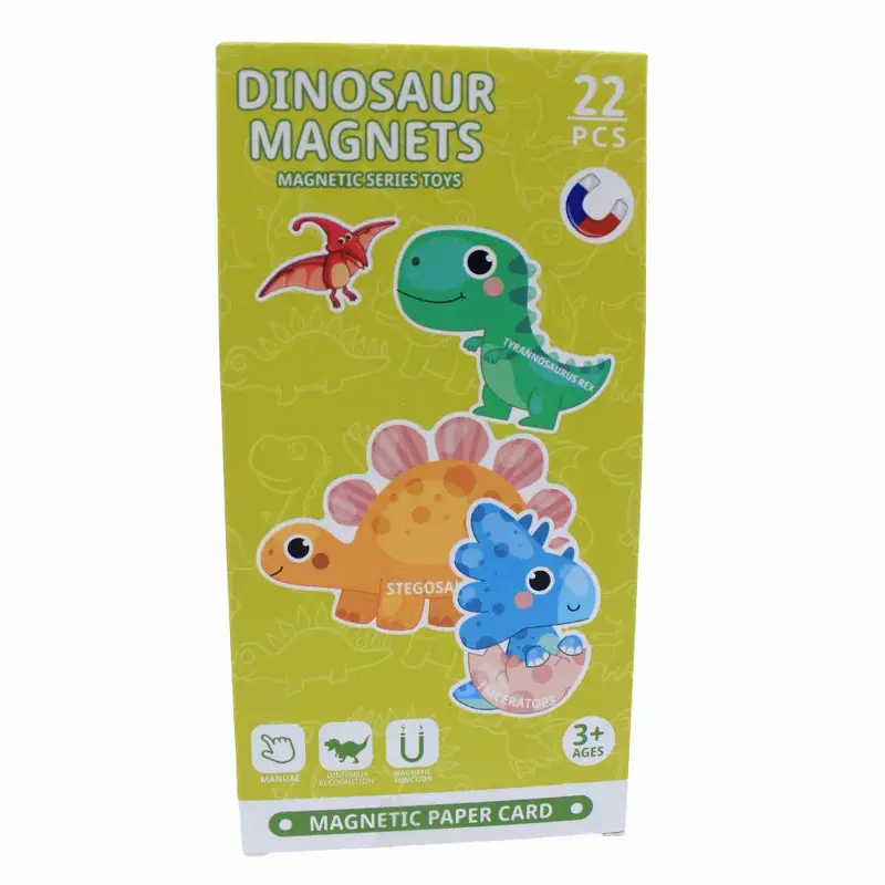 Dinosaurs Fridge Magnets  22 Pieces