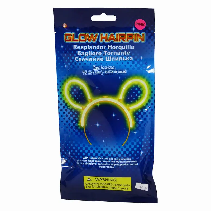 Glow-in-the-Dark Hairpin