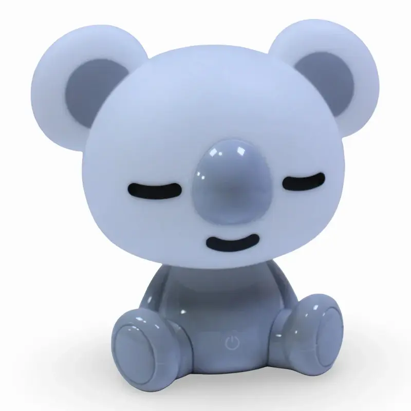 Mini Cartoon Table Lamp - Grey Koala Bear