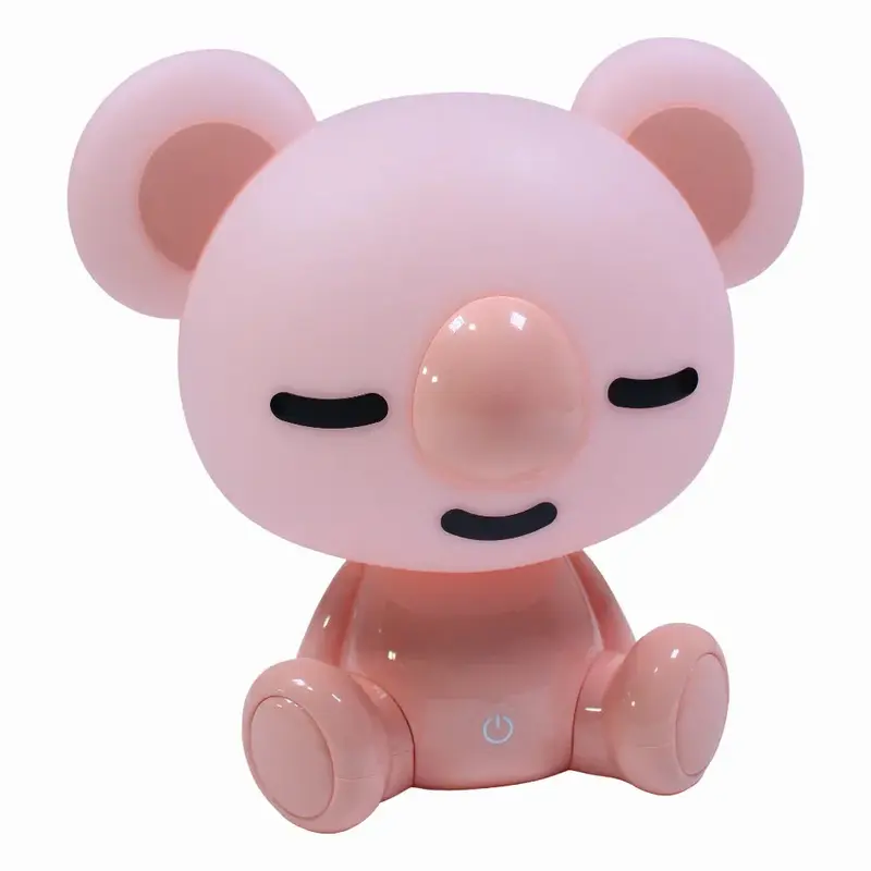Mini Cute Table Lamp - Pink Kola Bear