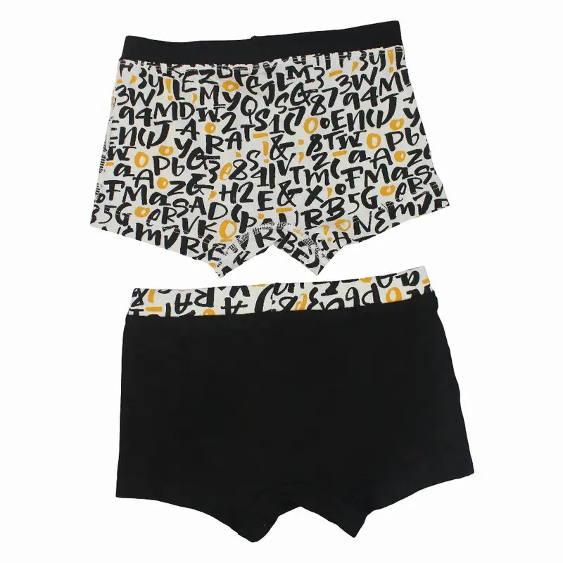 Pack of 2  Boys Boxer Shorts & Multicolored