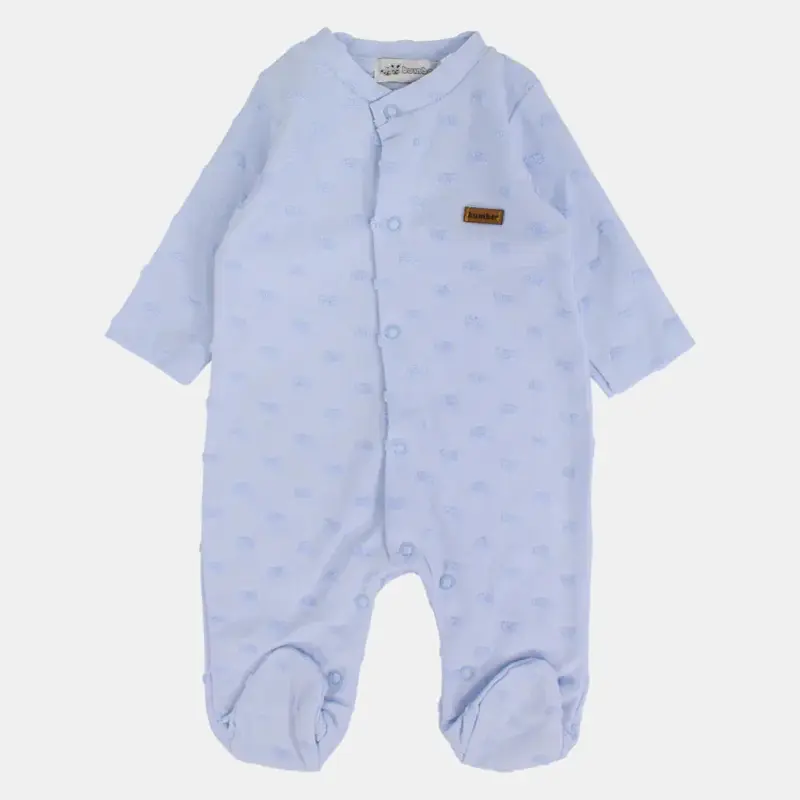 Unisex Pastel Long-Sleeved Baby Footie