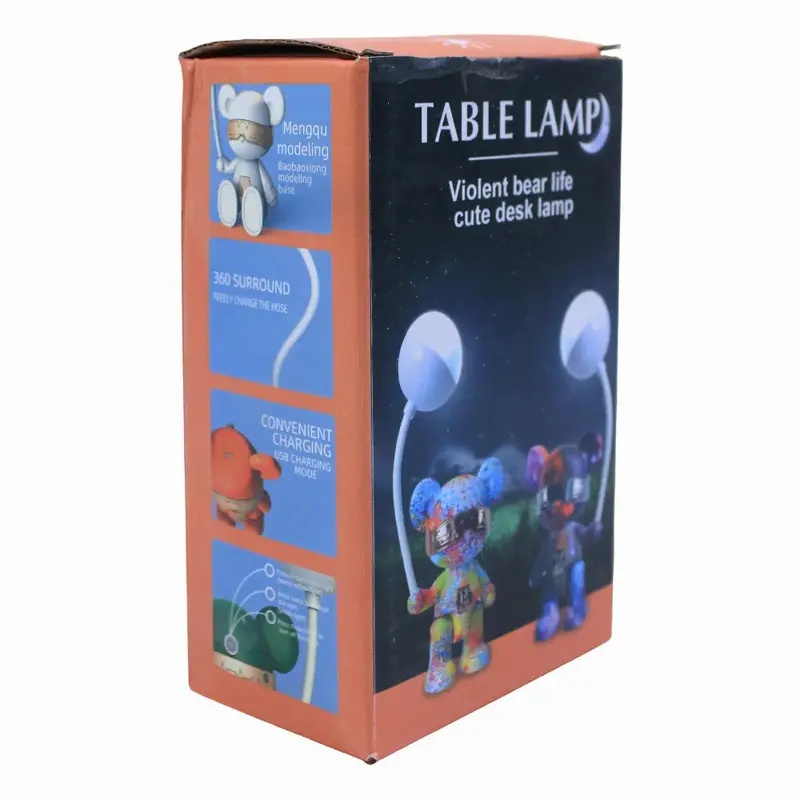 Violent Bear Life Cute Desk Lamp
