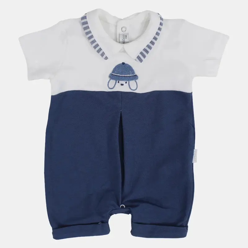Baby Boys Cotton Romper  Puppy with Hat Design
