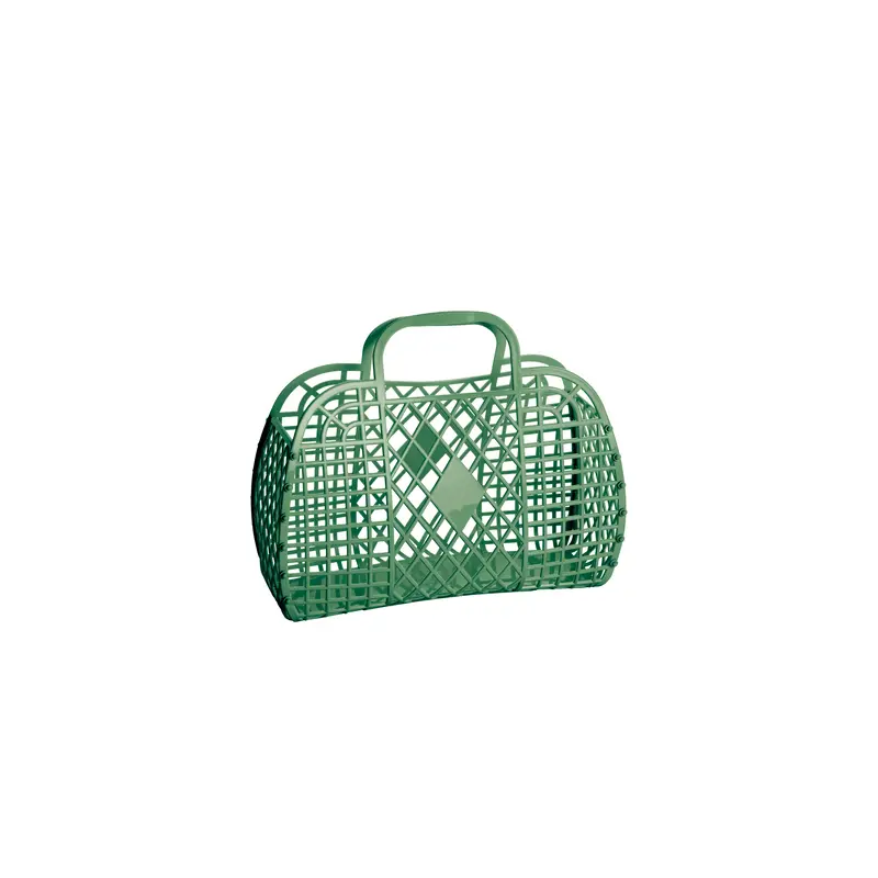 Sunjellies - Small Retro Basket - Olive