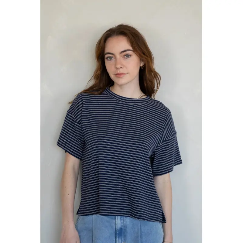The Jaxon Top - Navy