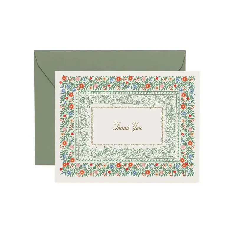 Rifle Paper Co. - Thank You Card - Rosette