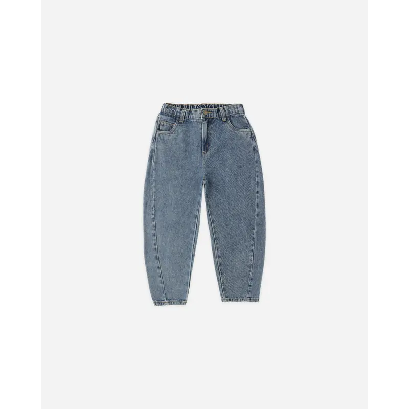 Rylee + Cru - Barrel Pant - Indigo Denim