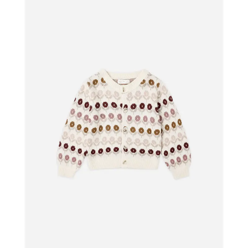 Rylee + Cru - Cheyenne Cardigan - Floral Jacquard