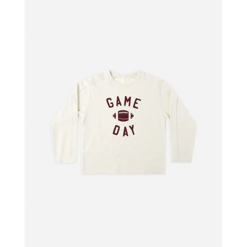 Rylee + Cru - Long Sleeve Paneled Tee - Game Day